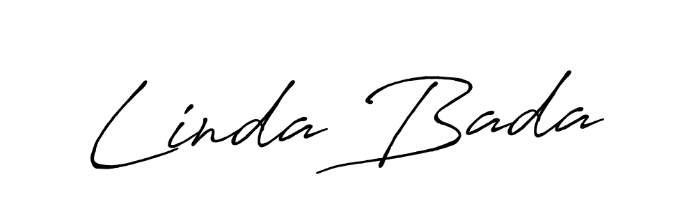 It looks lik you need a new signature style for name Linda Bada. Design unique handwritten (Antro_Vectra_Bolder) signature with our free signature maker in just a few clicks. Linda Bada signature style 7 images and pictures png