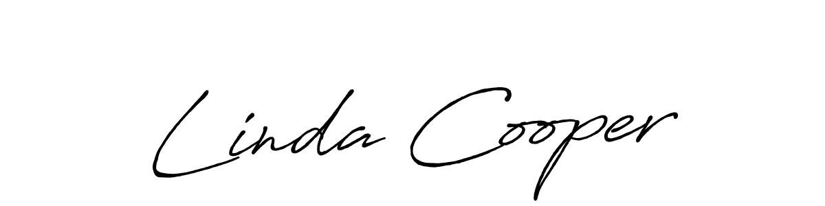 The best way (Antro_Vectra_Bolder) to make a short signature is to pick only two or three words in your name. The name Linda Cooper include a total of six letters. For converting this name. Linda Cooper signature style 7 images and pictures png