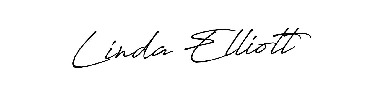 The best way (Antro_Vectra_Bolder) to make a short signature is to pick only two or three words in your name. The name Linda Elliott include a total of six letters. For converting this name. Linda Elliott signature style 7 images and pictures png