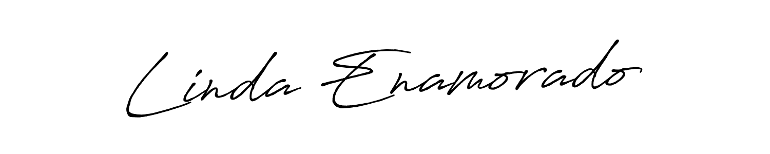 How to Draw Linda Enamorado signature style? Antro_Vectra_Bolder is a latest design signature styles for name Linda Enamorado. Linda Enamorado signature style 7 images and pictures png