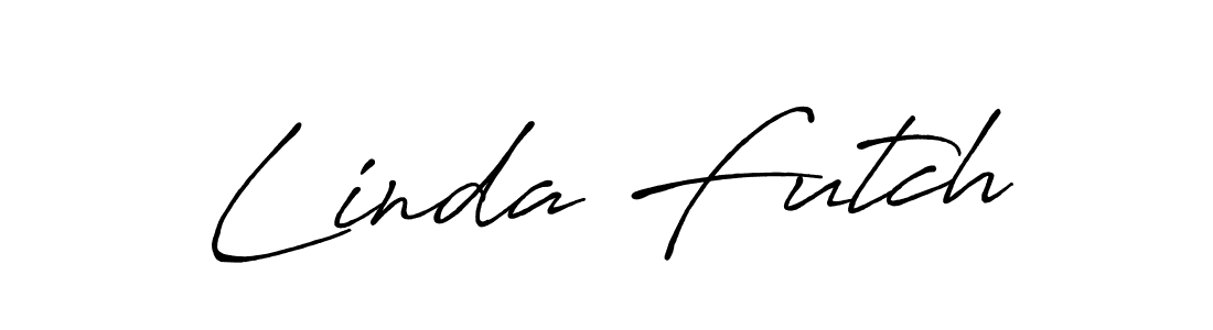 You should practise on your own different ways (Antro_Vectra_Bolder) to write your name (Linda Futch) in signature. don't let someone else do it for you. Linda Futch signature style 7 images and pictures png