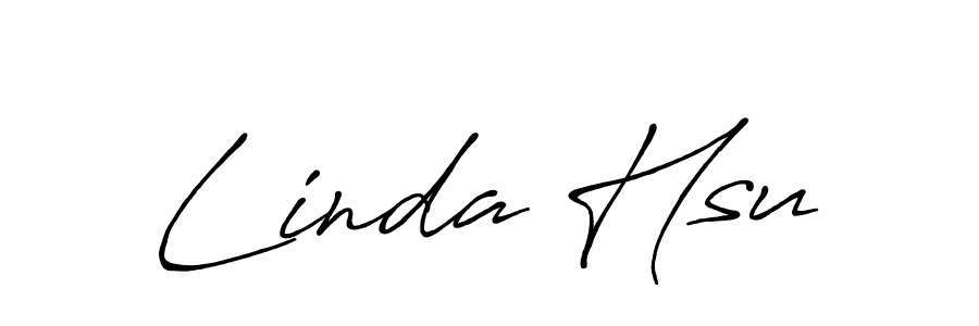 The best way (Antro_Vectra_Bolder) to make a short signature is to pick only two or three words in your name. The name Linda Hsu include a total of six letters. For converting this name. Linda Hsu signature style 7 images and pictures png