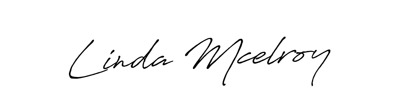 The best way (Antro_Vectra_Bolder) to make a short signature is to pick only two or three words in your name. The name Linda Mcelroy include a total of six letters. For converting this name. Linda Mcelroy signature style 7 images and pictures png