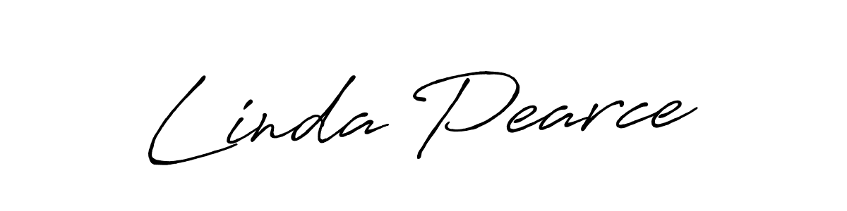 The best way (Antro_Vectra_Bolder) to make a short signature is to pick only two or three words in your name. The name Linda Pearce include a total of six letters. For converting this name. Linda Pearce signature style 7 images and pictures png