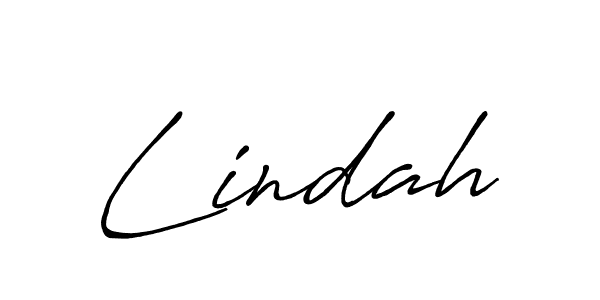 How to make Lindah signature? Antro_Vectra_Bolder is a professional autograph style. Create handwritten signature for Lindah name. Lindah signature style 7 images and pictures png