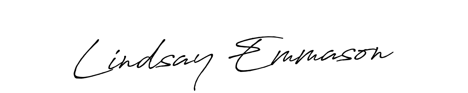 Make a beautiful signature design for name Lindsay Emmason. Use this online signature maker to create a handwritten signature for free. Lindsay Emmason signature style 7 images and pictures png