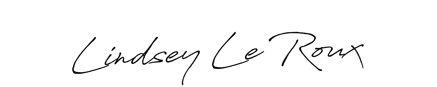 It looks lik you need a new signature style for name Lindsey Le Roux. Design unique handwritten (Antro_Vectra_Bolder) signature with our free signature maker in just a few clicks. Lindsey Le Roux signature style 7 images and pictures png