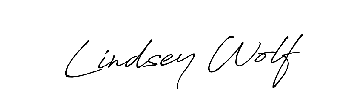 Antro_Vectra_Bolder is a professional signature style that is perfect for those who want to add a touch of class to their signature. It is also a great choice for those who want to make their signature more unique. Get Lindsey Wolf name to fancy signature for free. Lindsey Wolf signature style 7 images and pictures png