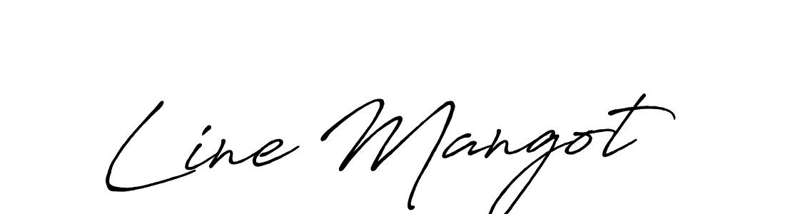Also You can easily find your signature by using the search form. We will create Line Mangot name handwritten signature images for you free of cost using Antro_Vectra_Bolder sign style. Line Mangot signature style 7 images and pictures png