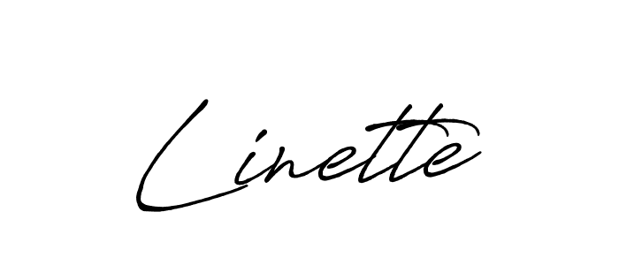 Once you've used our free online signature maker to create your best signature Antro_Vectra_Bolder style, it's time to enjoy all of the benefits that Linette name signing documents. Linette signature style 7 images and pictures png