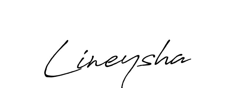 The best way (Antro_Vectra_Bolder) to make a short signature is to pick only two or three words in your name. The name Lineysha include a total of six letters. For converting this name. Lineysha signature style 7 images and pictures png