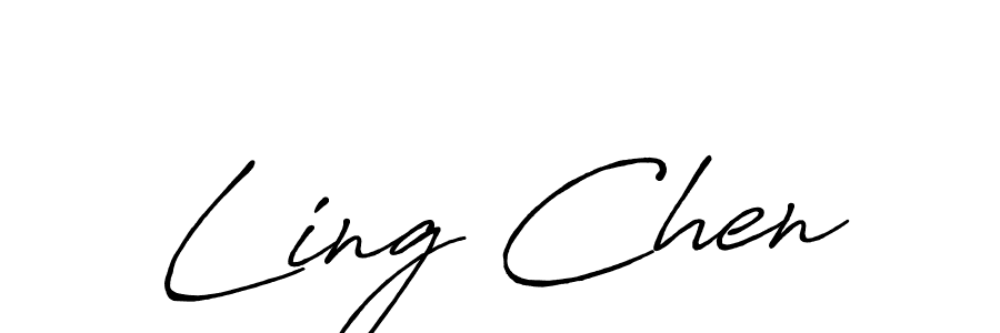 Antro_Vectra_Bolder is a professional signature style that is perfect for those who want to add a touch of class to their signature. It is also a great choice for those who want to make their signature more unique. Get Ling Chen name to fancy signature for free. Ling Chen signature style 7 images and pictures png