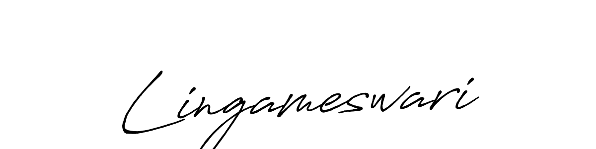 Antro_Vectra_Bolder is a professional signature style that is perfect for those who want to add a touch of class to their signature. It is also a great choice for those who want to make their signature more unique. Get Lingameswari name to fancy signature for free. Lingameswari signature style 7 images and pictures png