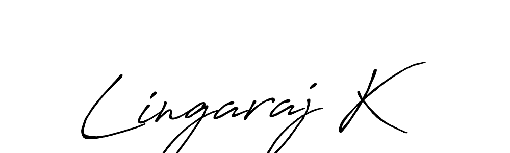 Make a beautiful signature design for name Lingaraj K. Use this online signature maker to create a handwritten signature for free. Lingaraj K signature style 7 images and pictures png