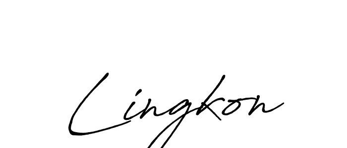 The best way (Antro_Vectra_Bolder) to make a short signature is to pick only two or three words in your name. The name Lingkon include a total of six letters. For converting this name. Lingkon signature style 7 images and pictures png