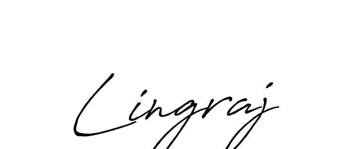 Create a beautiful signature design for name Lingraj. With this signature (Antro_Vectra_Bolder) fonts, you can make a handwritten signature for free. Lingraj signature style 7 images and pictures png