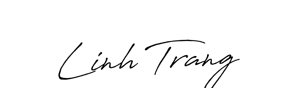 This is the best signature style for the Linh Trang name. Also you like these signature font (Antro_Vectra_Bolder). Mix name signature. Linh Trang signature style 7 images and pictures png