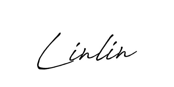 It looks lik you need a new signature style for name Linlin. Design unique handwritten (Antro_Vectra_Bolder) signature with our free signature maker in just a few clicks. Linlin signature style 7 images and pictures png