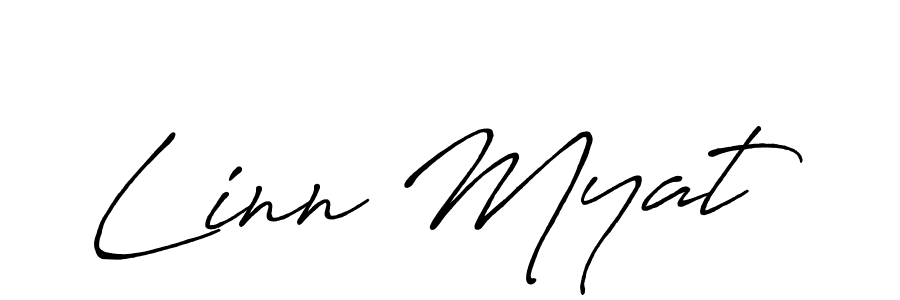 See photos of Linn Myat official signature by Spectra . Check more albums & portfolios. Read reviews & check more about Antro_Vectra_Bolder font. Linn Myat signature style 7 images and pictures png