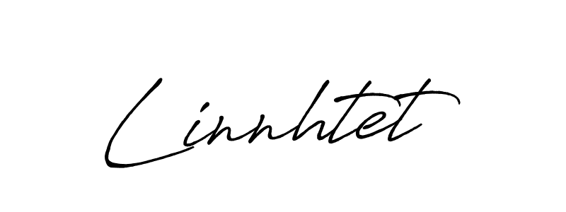 How to Draw Linnhtet signature style? Antro_Vectra_Bolder is a latest design signature styles for name Linnhtet. Linnhtet signature style 7 images and pictures png