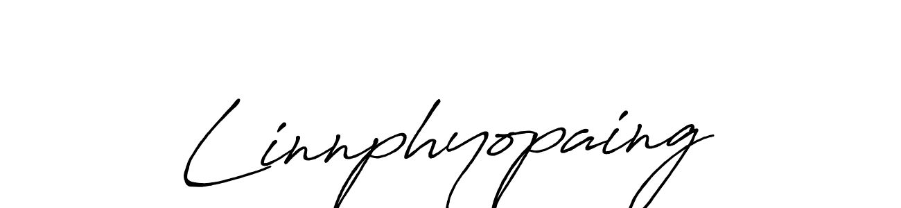 if you are searching for the best signature style for your name Linnphyopaing. so please give up your signature search. here we have designed multiple signature styles  using Antro_Vectra_Bolder. Linnphyopaing signature style 7 images and pictures png