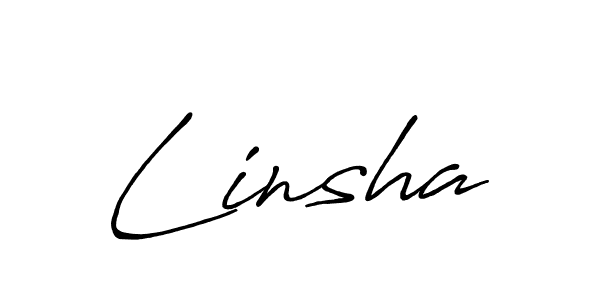 This is the best signature style for the Linsha name. Also you like these signature font (Antro_Vectra_Bolder). Mix name signature. Linsha signature style 7 images and pictures png