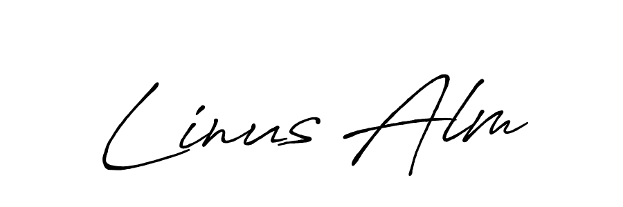 The best way (Antro_Vectra_Bolder) to make a short signature is to pick only two or three words in your name. The name Linus Alm include a total of six letters. For converting this name. Linus Alm signature style 7 images and pictures png