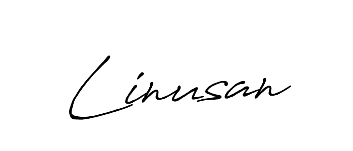 Here are the top 10 professional signature styles for the name Linusan. These are the best autograph styles you can use for your name. Linusan signature style 7 images and pictures png