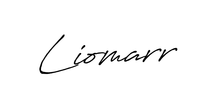 How to make Liomarr signature? Antro_Vectra_Bolder is a professional autograph style. Create handwritten signature for Liomarr name. Liomarr signature style 7 images and pictures png