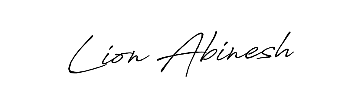 Also You can easily find your signature by using the search form. We will create Lion Abinesh name handwritten signature images for you free of cost using Antro_Vectra_Bolder sign style. Lion Abinesh signature style 7 images and pictures png