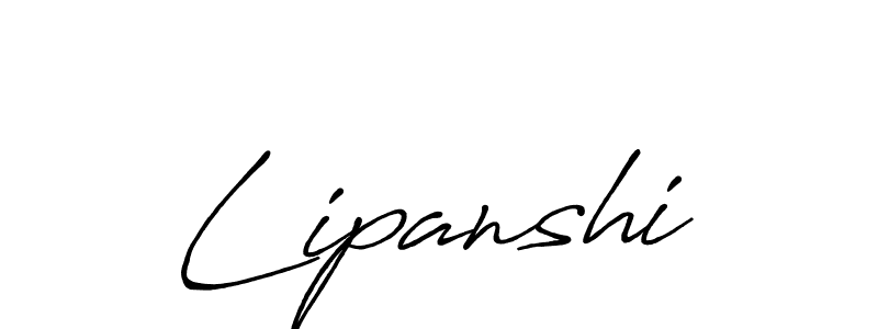 You should practise on your own different ways (Antro_Vectra_Bolder) to write your name (Lipanshi) in signature. don't let someone else do it for you. Lipanshi signature style 7 images and pictures png