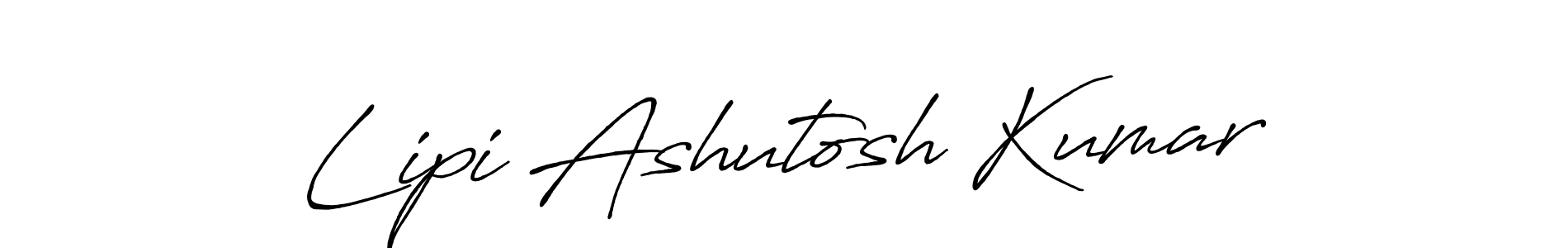 How to Draw Lipi Ashutosh Kumar signature style? Antro_Vectra_Bolder is a latest design signature styles for name Lipi Ashutosh Kumar. Lipi Ashutosh Kumar signature style 7 images and pictures png
