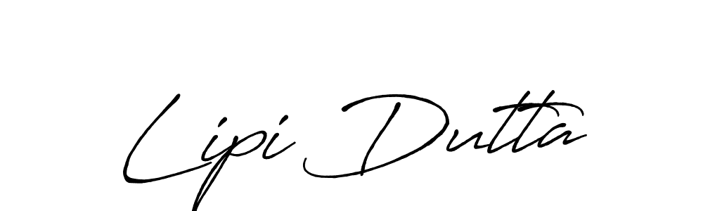 Once you've used our free online signature maker to create your best signature Antro_Vectra_Bolder style, it's time to enjoy all of the benefits that Lipi Dutta name signing documents. Lipi Dutta signature style 7 images and pictures png