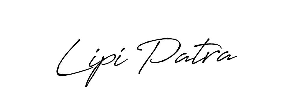 Also You can easily find your signature by using the search form. We will create Lipi Patra name handwritten signature images for you free of cost using Antro_Vectra_Bolder sign style. Lipi Patra signature style 7 images and pictures png