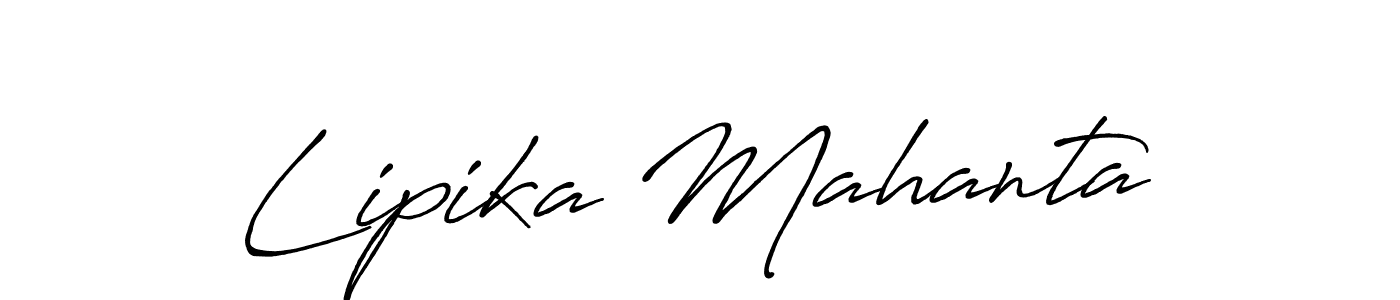 Also You can easily find your signature by using the search form. We will create Lipika Mahanta name handwritten signature images for you free of cost using Antro_Vectra_Bolder sign style. Lipika Mahanta signature style 7 images and pictures png