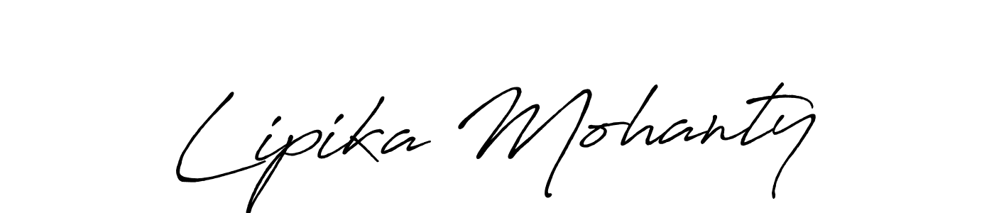 Use a signature maker to create a handwritten signature online. With this signature software, you can design (Antro_Vectra_Bolder) your own signature for name Lipika Mohanty. Lipika Mohanty signature style 7 images and pictures png