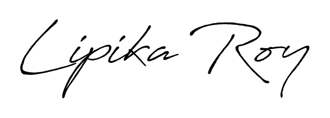 Elevate your brand with a stunning Lipika Roy eSignature. The Antro_Vectra_Bolder style provides a balanced, flowing aesthetic for everyday signing. Lipika Roy signature style 7 images and pictures png