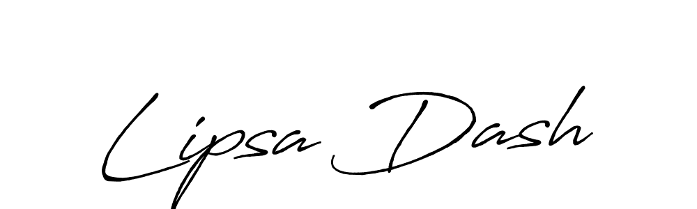 This is the best signature style for the Lipsa Dash name. Also you like these signature font (Antro_Vectra_Bolder). Mix name signature. Lipsa Dash signature style 7 images and pictures png