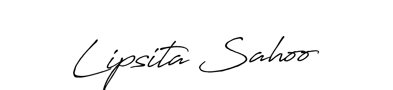 Design your own signature with our free online signature maker. With this signature software, you can create a handwritten (Antro_Vectra_Bolder) signature for name Lipsita Sahoo. Lipsita Sahoo signature style 7 images and pictures png