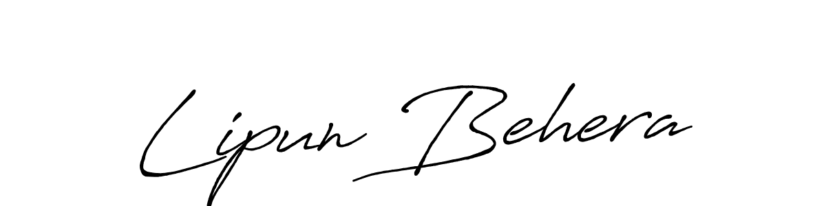 You should practise on your own different ways (Antro_Vectra_Bolder) to write your name (Lipun Behera) in signature. don't let someone else do it for you. Lipun Behera signature style 7 images and pictures png