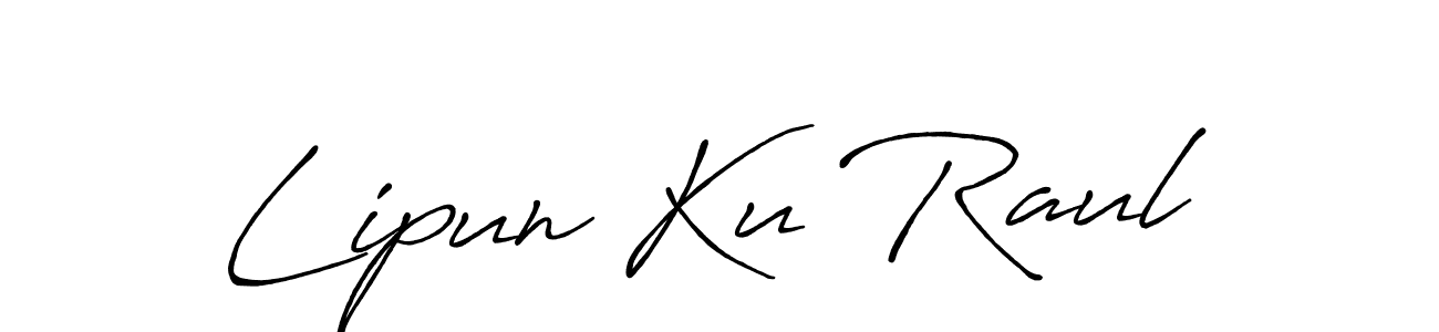 Antro_Vectra_Bolder is a professional signature style that is perfect for those who want to add a touch of class to their signature. It is also a great choice for those who want to make their signature more unique. Get Lipun Ku Raul name to fancy signature for free. Lipun Ku Raul signature style 7 images and pictures png