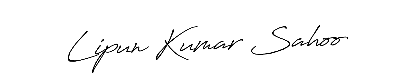 if you are searching for the best signature style for your name Lipun Kumar Sahoo. so please give up your signature search. here we have designed multiple signature styles  using Antro_Vectra_Bolder. Lipun Kumar Sahoo signature style 7 images and pictures png