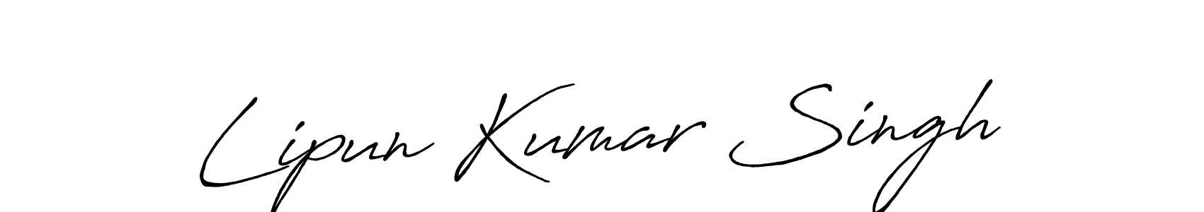 Make a short Lipun Kumar Singh signature style. Manage your documents anywhere anytime using Antro_Vectra_Bolder. Create and add eSignatures, submit forms, share and send files easily. Lipun Kumar Singh signature style 7 images and pictures png