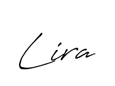 Create a beautiful signature design for name Lira. With this signature (Antro_Vectra_Bolder) fonts, you can make a handwritten signature for free. Lira signature style 7 images and pictures png