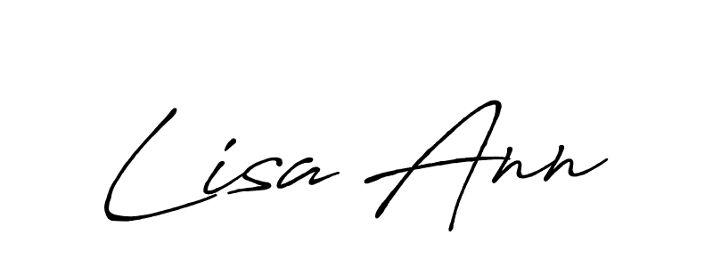 Best and Professional Signature Style for Lisa Ann. Antro_Vectra_Bolder Best Signature Style Collection. Lisa Ann signature style 7 images and pictures png