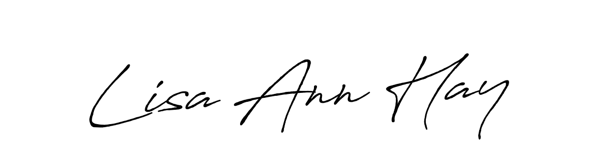 This is the best signature style for the Lisa Ann Hay name. Also you like these signature font (Antro_Vectra_Bolder). Mix name signature. Lisa Ann Hay signature style 7 images and pictures png
