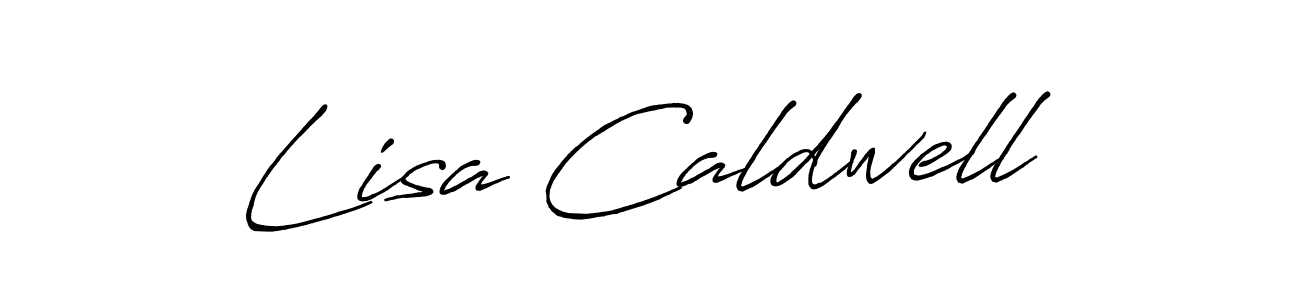 How to make Lisa Caldwell signature? Antro_Vectra_Bolder is a professional autograph style. Create handwritten signature for Lisa Caldwell name. Lisa Caldwell signature style 7 images and pictures png