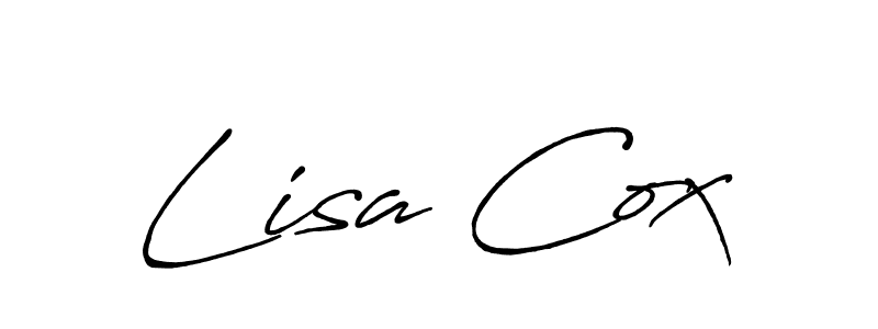 How to Draw Lisa Cox signature style? Antro_Vectra_Bolder is a latest design signature styles for name Lisa Cox. Lisa Cox signature style 7 images and pictures png