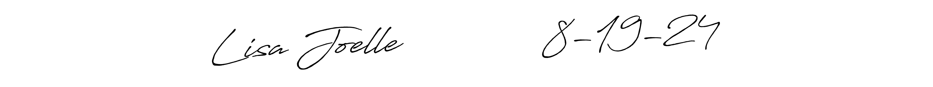 Best and Professional Signature Style for Lisa Joelle              8-19-24. Antro_Vectra_Bolder Best Signature Style Collection. Lisa Joelle              8-19-24 signature style 7 images and pictures png