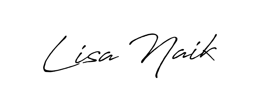 Once you've used our free online signature maker to create your best signature Antro_Vectra_Bolder style, it's time to enjoy all of the benefits that Lisa Naik name signing documents. Lisa Naik signature style 7 images and pictures png